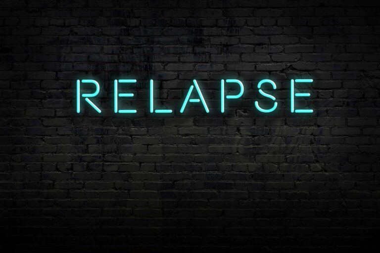 signs of relapse